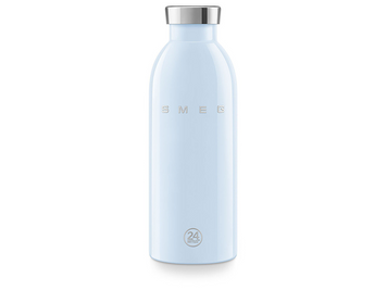 Термос SMEG x 24Bottles з нержавіючої сталі, блакитний 500 мл LPF0001BE фото