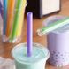 Трубочки цветные для Bubble Tea в индивидуальной упаковке 250 шт Т00002 фото 6