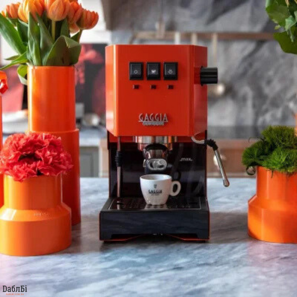 Кофеварка рожковая Gaggia Espresso Classic E24 Orange RI9481/19EU фото
