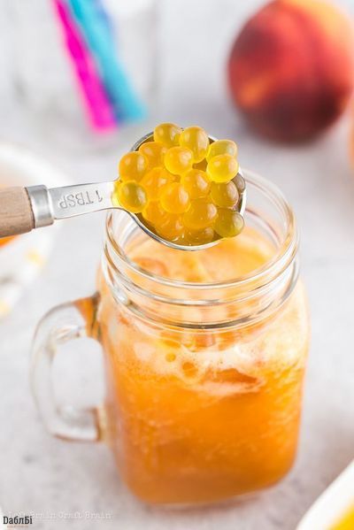 Bubble tea (Бабл Ті) фруктові кульки зі смаком Персику 3,2 кг купити в ...