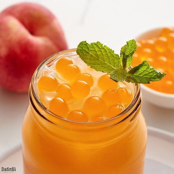 Bubble tea (Бабл Ті) фруктові кульки зі смаком Персику 3,2 кг купити в ...