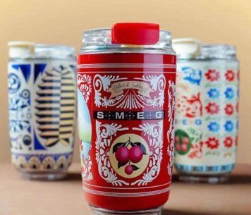 Термочашка SMEG Dolce & Gabbana 240 мл SMEG-648DG-R фото