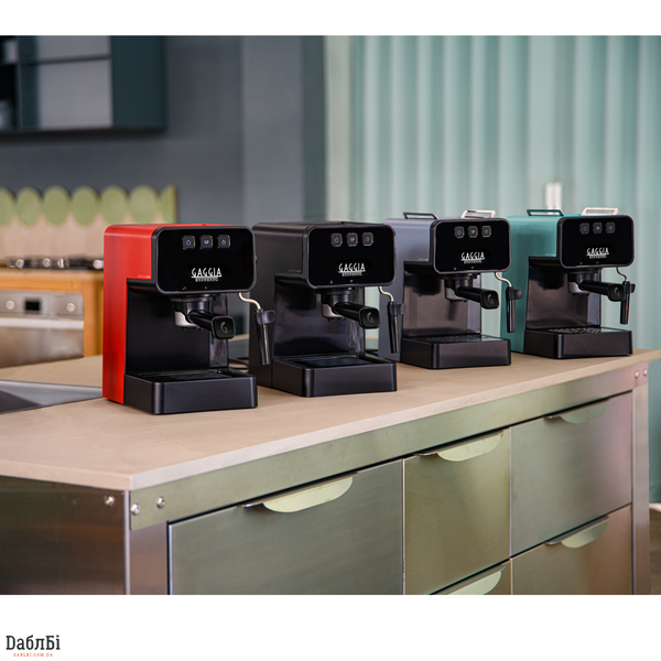 Кавоварка ріжкова Gaggia Espresso De Luxe Grey EG2111/64 фото